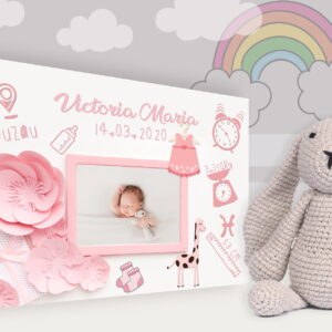 Canvas New born - fetita