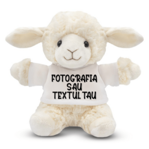 Oiță din pluș personalizată