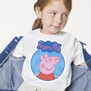 Tricou Peppa Pig Blue