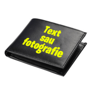 Portofel personalizat