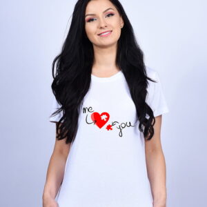 Tricou puzzle me and you