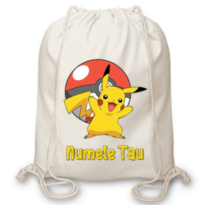 Rucsac textil Pikachu