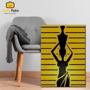 Tablou - silhouette african woman