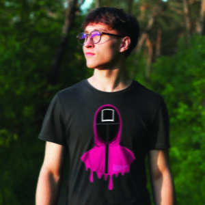 Tricou Squid Game Soldier Mask