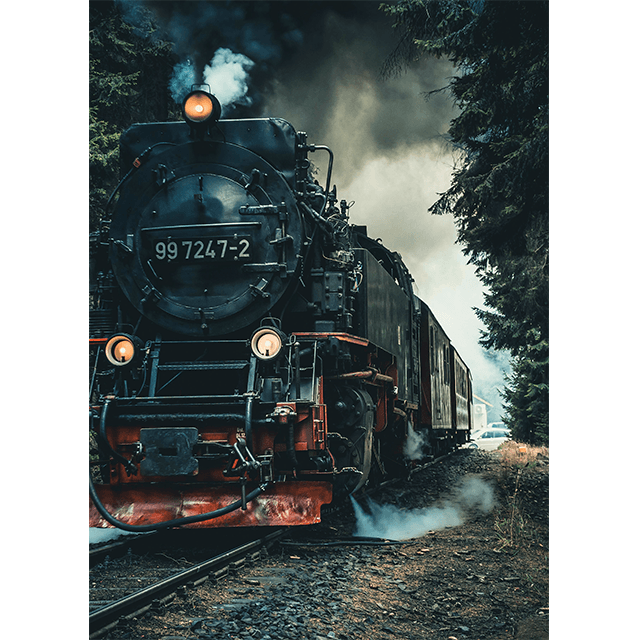 Tablouri Decorative Steam Engine 3 Tablouri Decorative Steam Engine - imagine 3