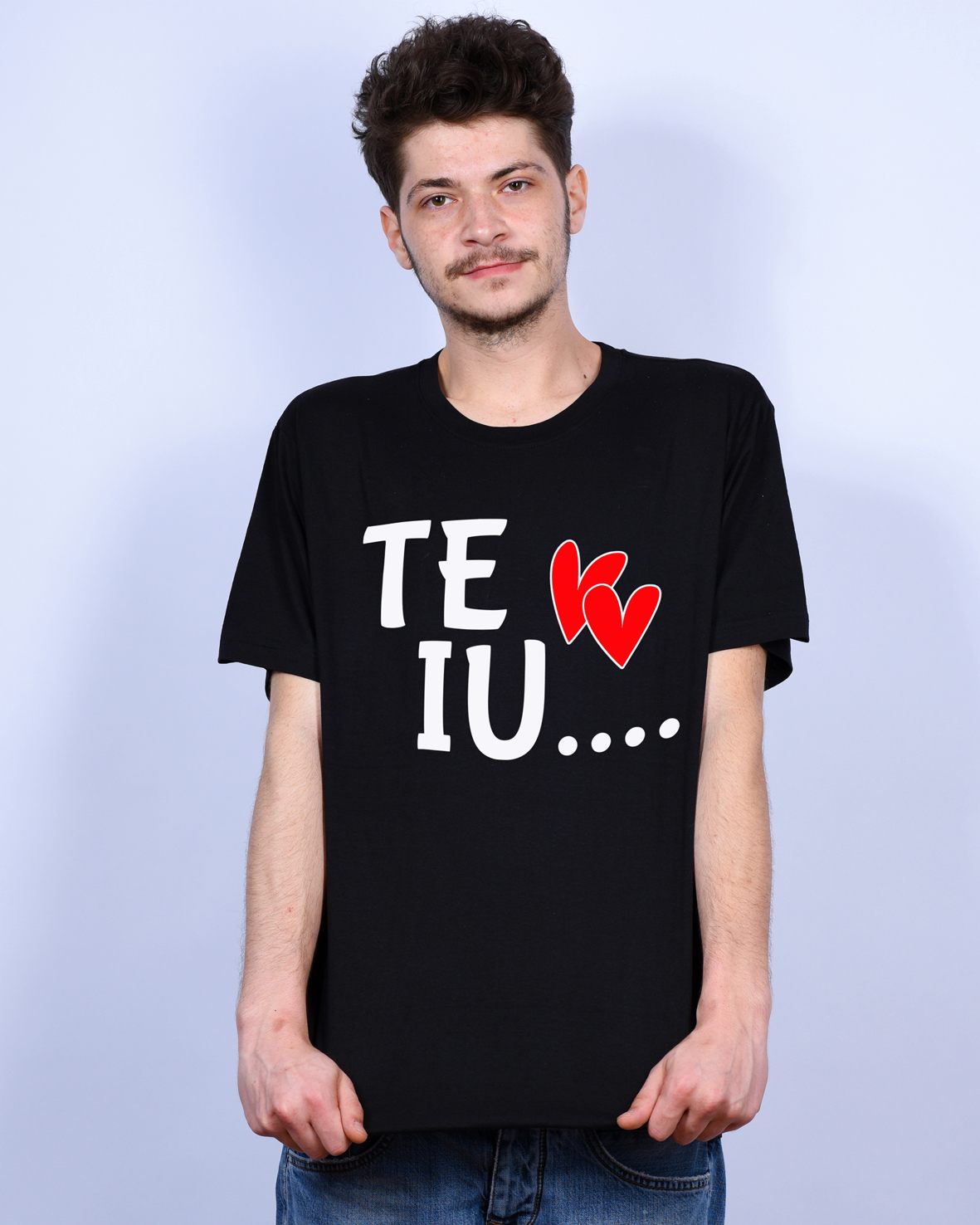 Set tricouri " Te iu...." 2 Set tricouri " Te iu...." - imagine 2