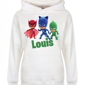 Hanorac Pj Masks cu numele tau