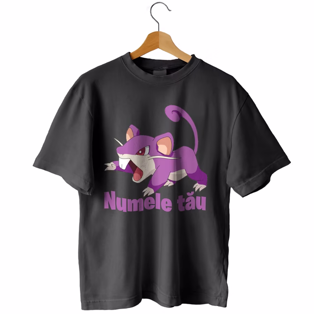 Tricou Pokemon Rattata 1 Tricou Pokemon Rattata
