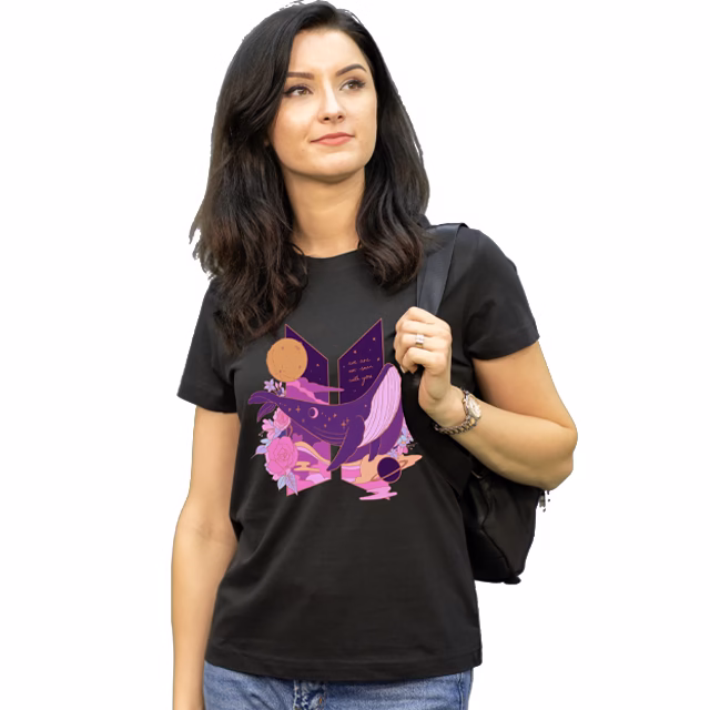 Tricou BTS We are not Seven with you 1 Tricou BTS We are not Seven with you