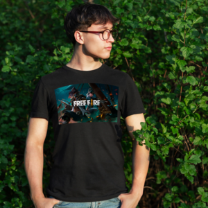 Tricou Free Fire Garena Batllegrounds