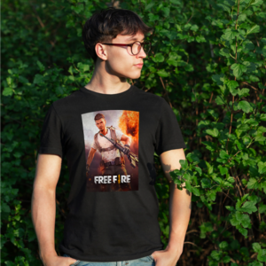 Tricou Free Fire Rocket
