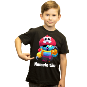 Tricou Gene skin Pirate cu numele copilului