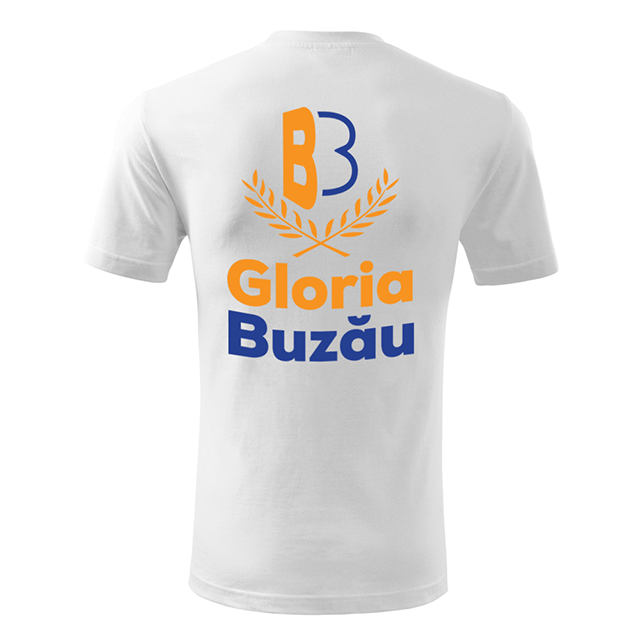 Tricou Logo Color + spate Gloria Buzau 2 Tricou Logo Color + spate Gloria Buzau - imagine 2