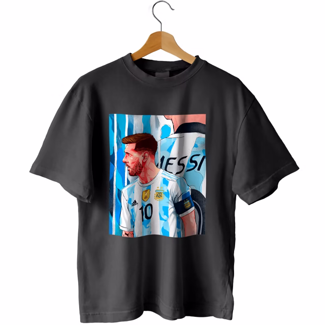Tricou Messi Artwork 1 Tricou Messi Artwork
