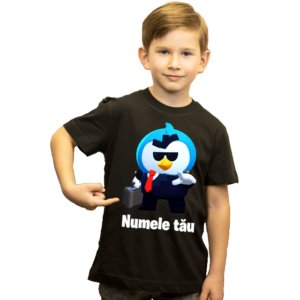 Tricou Mr P skin Agent cu numele copilului