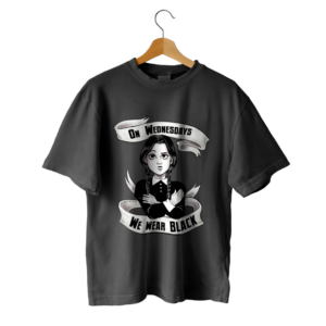 Tricou On Wednesdays we wear Black