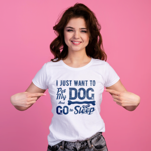Tricou Pet the Dog and go to Sleep