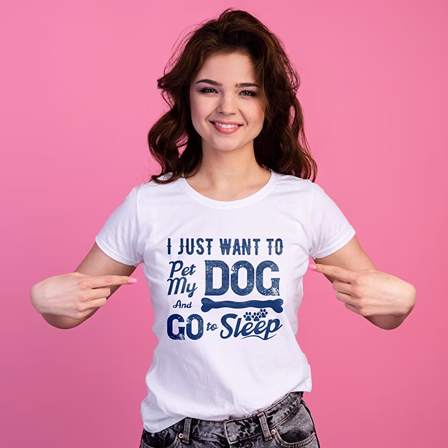 Tricou Pet the Dog and go to Sleep 1 Tricou Pet the Dog and go to Sleep
