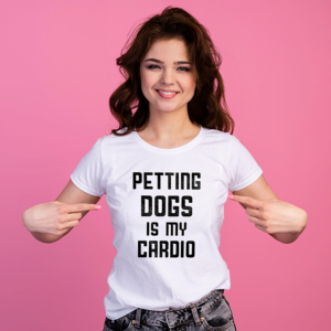 Tricou Peting dogs is my cardio