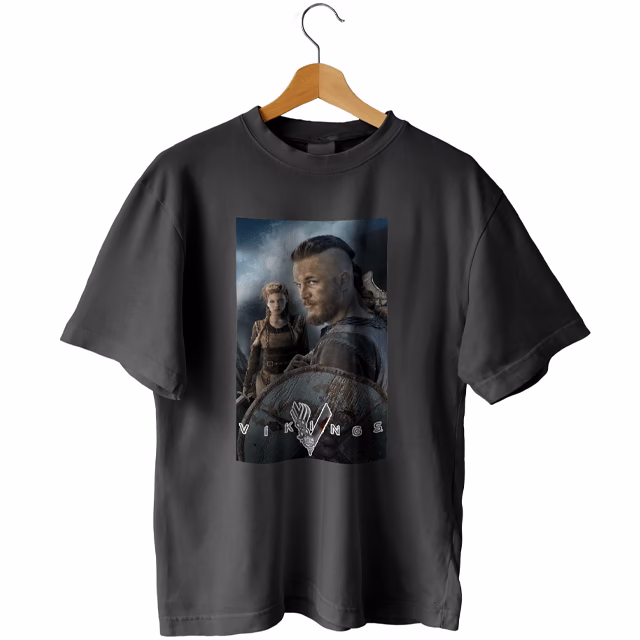 Tricou Ragnar and Lagertha 1 Tricou Ragnar and Lagertha