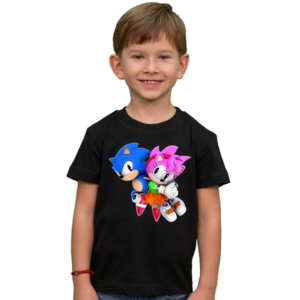 Tricou Sonic & Amy Rose