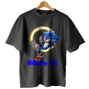 Tricou Sonic cu numele tau