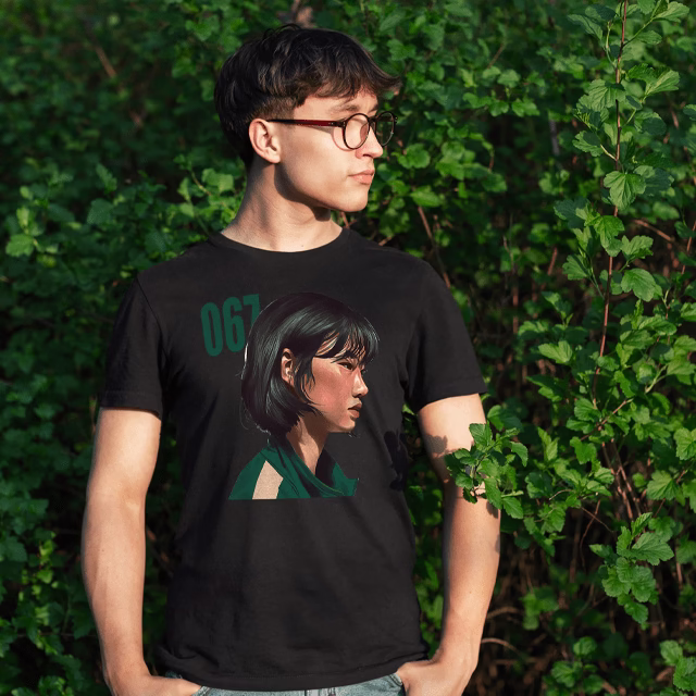 Tricou Squid Game Player 067 1 Tricou Squid Game Player 067