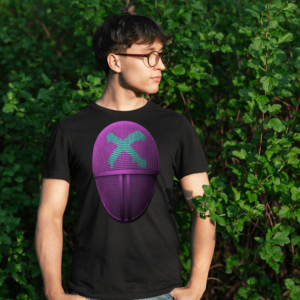 Tricou Squid Game Purple Mask X