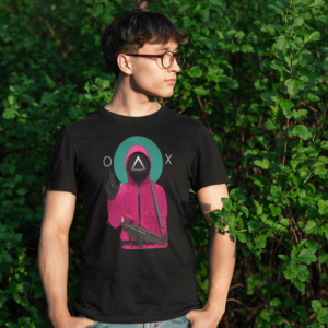 Tricou Squid Game Soldier Gun