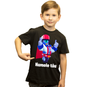 Tricou STU skin Superstar cu numele copilului