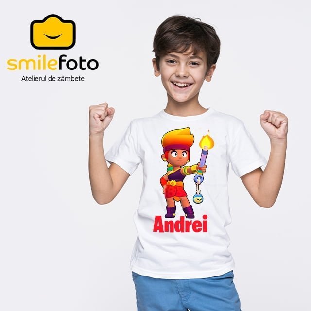 Tricou Amber Brawl Stars 2 Tricou Amber Brawl Stars - imagine 2