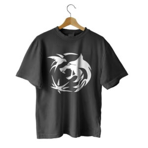 Tricou The Witcher Wolf Decal