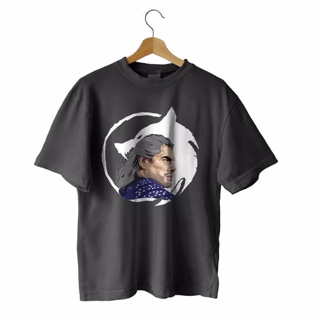 Tricou The Witcher Wolf Witcher 1 Tricou The Witcher Wolf Witcher