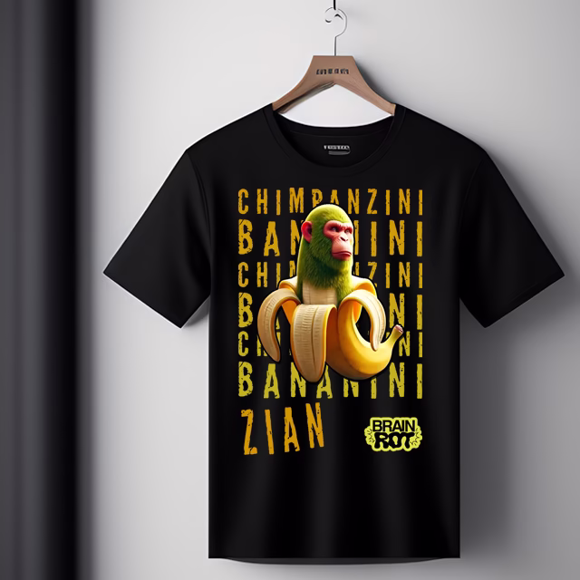 Tricou Chimpanzini Bananini 1 Tricou Chimpanzini Bananini