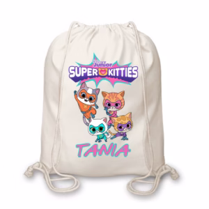 Rucsac textil Super Pisicutele