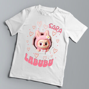 Tricou Labubu Pink