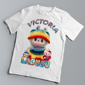 Tricou Labubu Rainbow