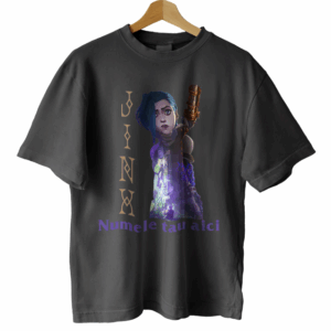 Tricou League of Legends Jinx Arcane
