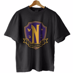 Tricou Wednesday 2 Nevermore Academy