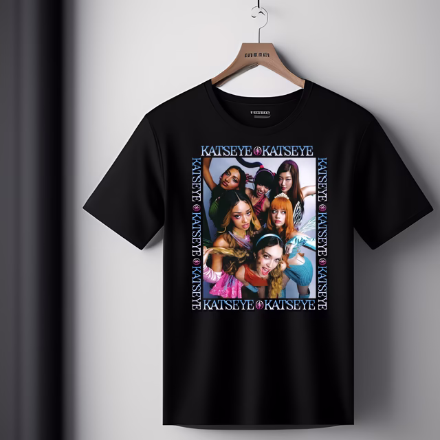 Tricou Katseye Dark Mode 1 Tricou Katseye Dark Mode