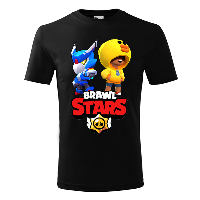 Tricou Brawl Stars marimea 146 cm negru