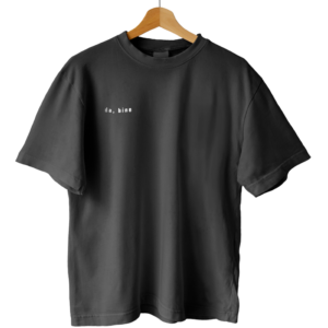 Tricou da, bine minimalist