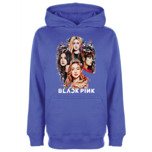 Hanorac Black Pink marimea 12-14 ani albastru