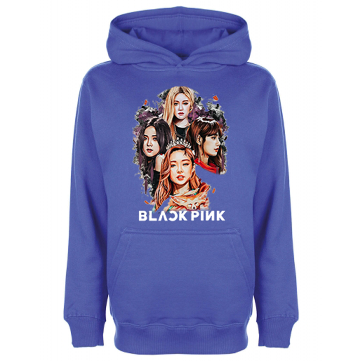 Hanorac Black Pink marimea 12-14 ani albastru 1 Hanorac Black Pink marimea 12-14 ani albastru
