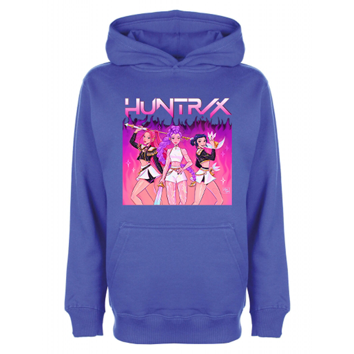 Hanorac Huntrix marimea 7-8 ani albastru 1 Hanorac Huntrix marimea 7-8 ani albastru