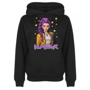 Hanorac Huntrix RUMI marimea 3-4 ani negru