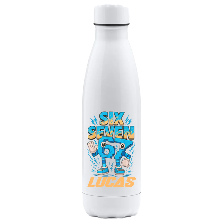 Sticla Six Seven cu numele LUCAS 1 Sticla Six Seven cu numele LUCAS