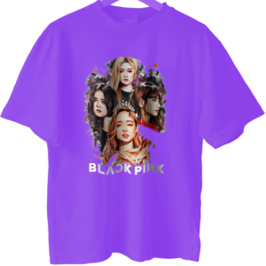 Tricou Black Pink marimea 10 ani mov