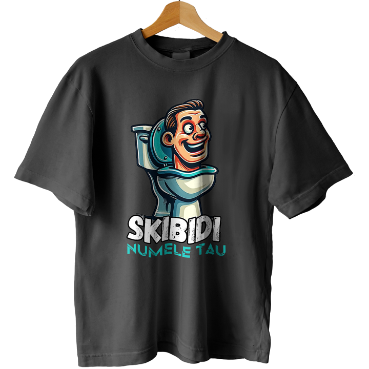 Tricou SKIBIDI Toilet Head 1 Tricou SKIBIDI Toilet Head