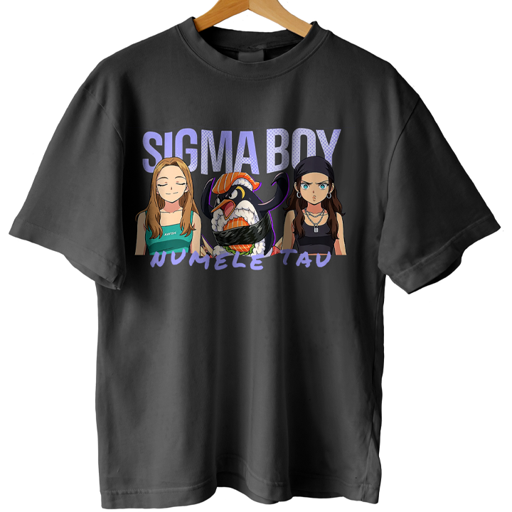 Tricou Sigma Boy Girls Penguino 1 Tricou Sigma Boy Girls Penguino